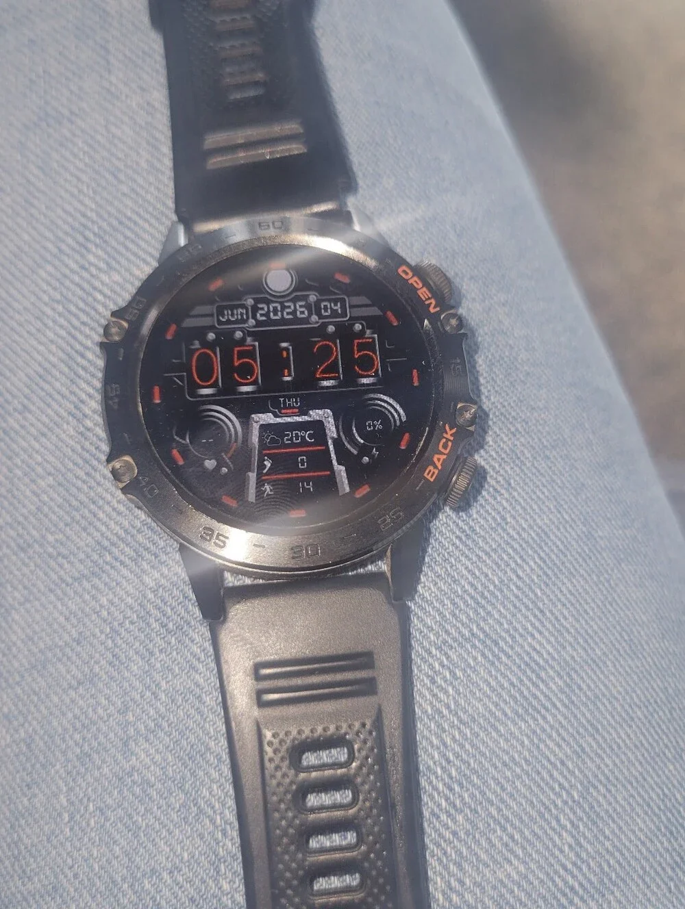 SUNKTA Military Smart Watch for Men